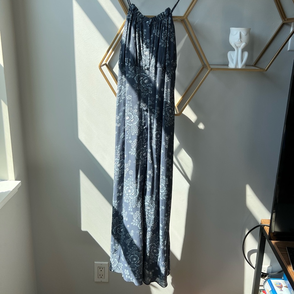 Long flower dress